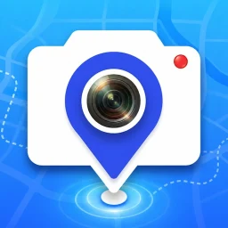 日付入りカメラ：GPS・地図・位置情報付き現場記録 のアイコン